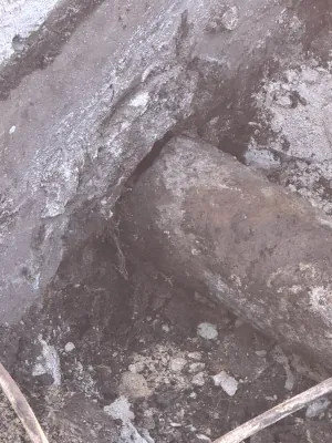 Before Pipe Break